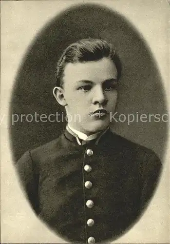 Politiker Wladimir Iljitsch Lenin Graduating from Cymnasium 1887 Kat. Politik