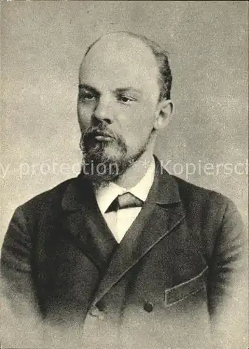 Politiker Wladimir Iljitsch Lenin 1897 Kat. Politik