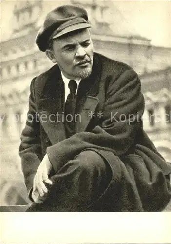 Politiker Wladimir Iljitsch Lenin 1919 Kat. Politik