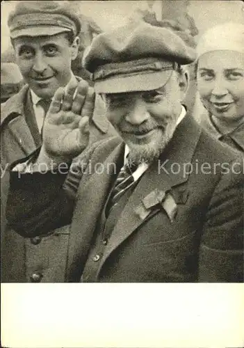 Politiker Lenin Ceremony of Laying the Emacipated Labour Memorial 1920 Kat. Politik