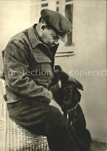 Politiker Lenin Gorki Hund 1922 Kat. Politik