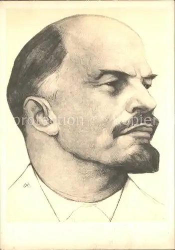 Politiker Lenin Kuenstler N. A. Andrejew Kat. Politik
