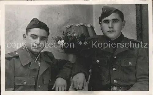 Militaria Russland Soldaten Privatfoto Kat. Militaria