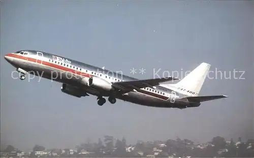 Flugzeuge Zivil USAir B 737 400 Kat. Airplanes Avions