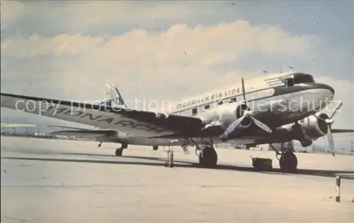 Flugzeuge Zivil Monarch Airlines DC 3 Kat. Airplanes Avions