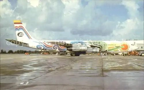 Flugzeuge Zivil Ecuatoriana Boeing 707 321C HC BFC  Kat. Airplanes Avions