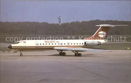 Flugzeuge Zivil Nesu Air Tupolev TU 134A TC ALV  Kat. Airplanes Avions