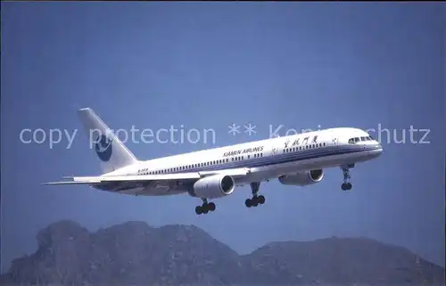 Flugzeuge Zivil Xiamen Airlines Boeing 757 200 B 2819  Kat. Airplanes Avions