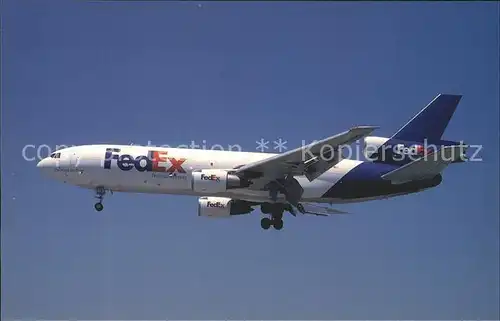 Flugzeuge Zivil FedEx McDonnell Douglas DC 10 30 N302FE  Kat. Airplanes Avions