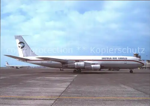 Flugzeuge Zivil Impala Air Cargo B 707 351C HR AME c n 18922 Kat. Airplanes Avions