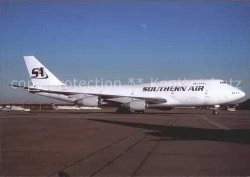 Flugzeuge Zivil Southern Air B 747 206B SUD N746SA c n 21111 Kat. Airplanes Avions