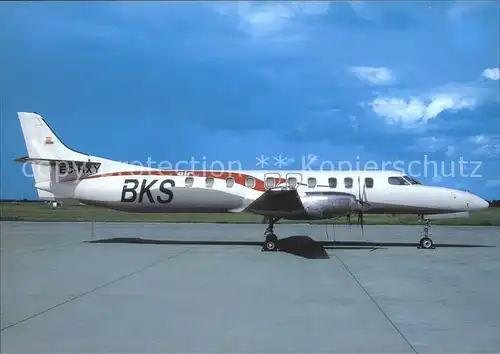 Flugzeuge Zivil BKS Air wearingen SA227AC Metro III EC HXY c n AC 461B  Kat. Airplanes Avions