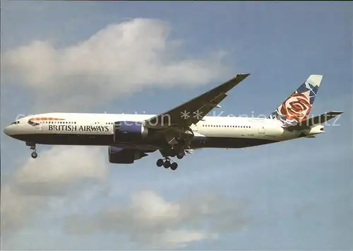 Flugzeuge Zivil British Airways Boeing 777 236ER G VIIS cn 29323 206 Kat. Airplanes Avions