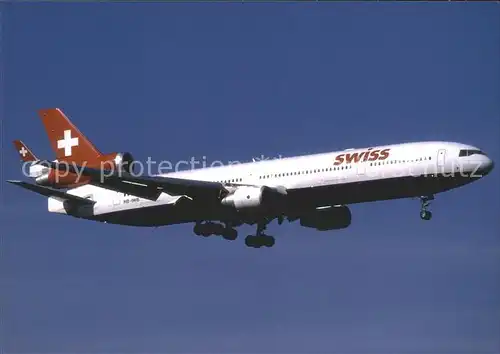 Swissair MD 11 HB IWB Cn 459 Kat. Flug