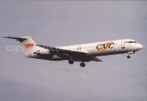 Flugzeuge Zivil TAM CVC Fokker F 100 11320 PT MRC  Kat. Airplanes Avions