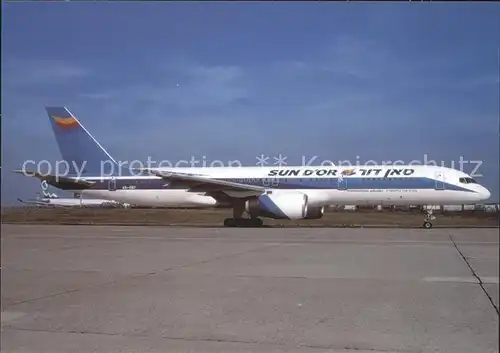 Flugzeuge Zivil Sun d Or International Airlines Boeing 757 258 4X EBT  Kat. Airplanes Avions