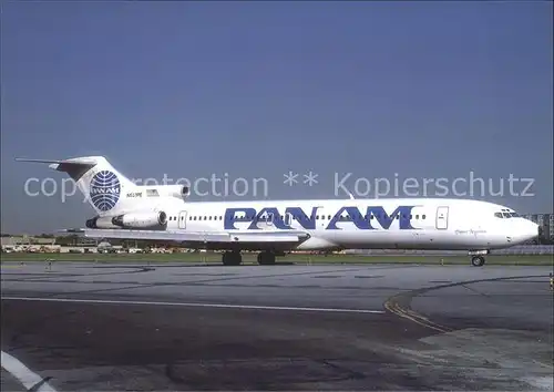 Flugzeuge Zivil Pan Am B 727 227 N551PE Cn 20772 Kat. Airplanes Avions