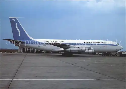 Flugzeuge Zivil Somali Airlines Boeing 720 023B 9O SAX c n 1803  Kat. Airplanes Avions