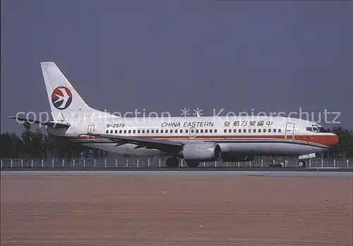 Flugzeuge Zivil China Eastern Boeing 737 36N B 2979 c n 28562 2908 Kat. Airplanes Avions
