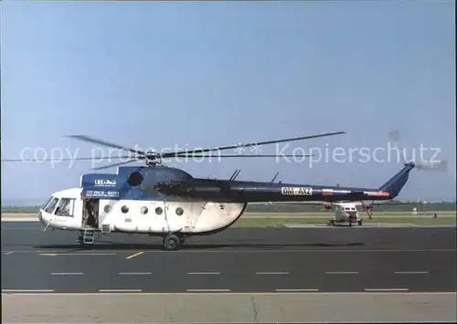 Hubschrauber Helikopter Tech Mont Helicopter Mil MI 8 OM AXZ  Kat. Flug