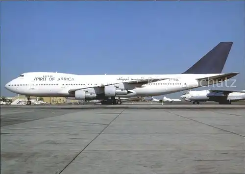 Flugzeuge Zivil Spirit of Africa Boeing 747 246B ST AQL c n 20504 181 Kat. Airplanes Avions