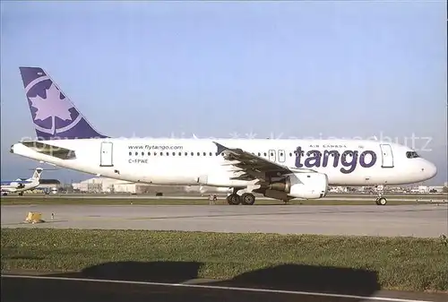 Flugzeuge Zivil Air Canada Tango Airbus 320 211 C FPWE c n 175 Kat. Airplanes Avions