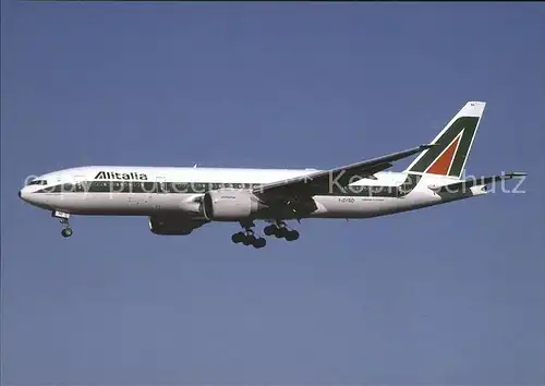 Flugzeuge Zivil Alitalia B777 243 I DISD Cn 32860 439 Kat. Airplanes Avions