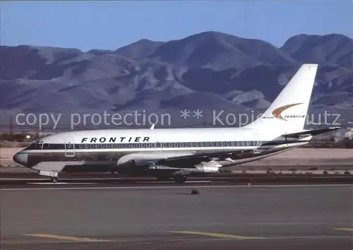Flugzeuge Zivil Frontier Airlines Boeing 737 214 N7388F c n 19920 100 Kat. Airplanes Avions