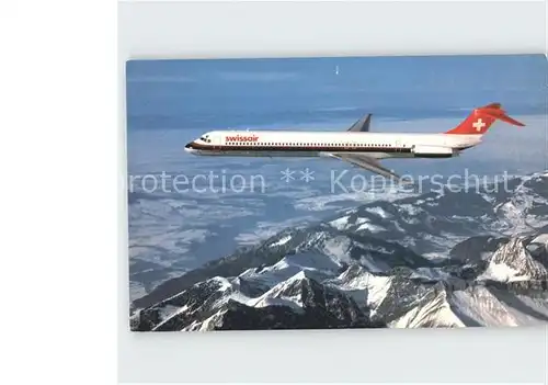 Swissair McDonnell Douglas DC 9 81  Kat. Flug
