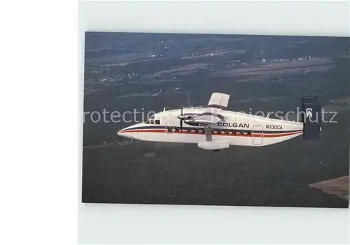 Flugzeuge Zivil Colgan Airways Shorts SD3 30 200  Kat. Airplanes Avions