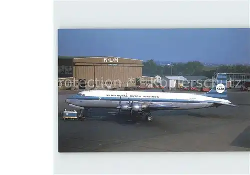 Flugzeuge Zivil KLM Dutch Airlines Douglas DC 7C F PH DSE  Kat. Airplanes Avions