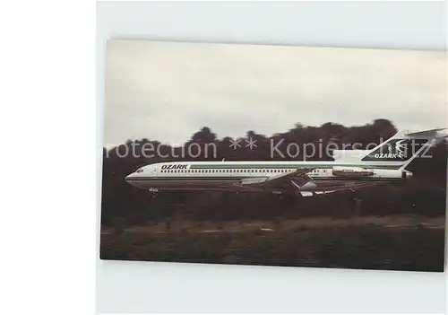 Flugzeuge Zivil Ozark Airlines Boeing 727 2D4  Kat. Airplanes Avions