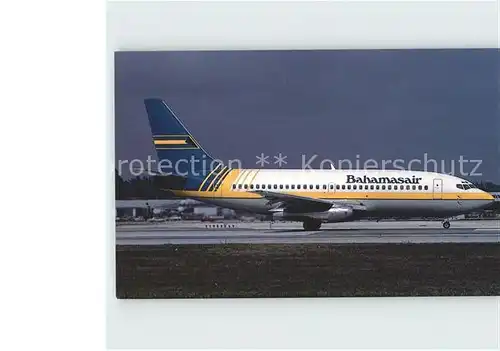 Flugzeuge Zivil Bahamasair Boeing 737 2L9 c n 21278 C6 BFC  Kat. Airplanes Avions