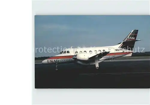 Flugzeuge Zivil USAir Express BAe 3101 Jetstream 31 N167PC MSN 710 Kat. Airplanes Avions