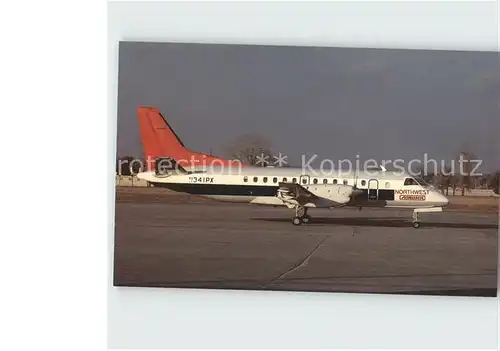 Flugzeuge Zivil Northwest Airlink Express Airlines I Saab SF340A Kat. Airplanes Avions