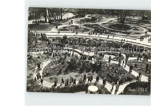 Gartenschau Flora 1953 Holland  Kat. Expositions