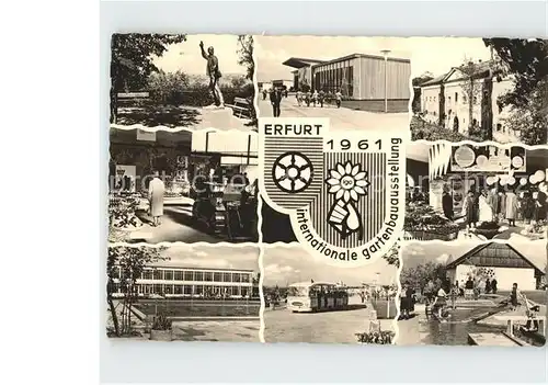 Gartenbauaustellung Erfurt 1961 Kat. Expositions