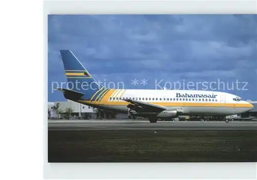 Flugzeuge Zivil Bahamasair Boeing 737 2V5 C6 BEH c n 22531 724 Kat. Airplanes Avions