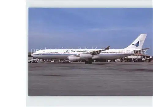 Flugzeuge Zivil Garuda Airlines Airbus A 340 300 B 2389 Kat. Airplanes Avions