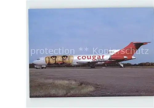 Flugzeuge Zivil Cougar Cargo Boeing 727 200F G OKJN  Kat. Airplanes Avions