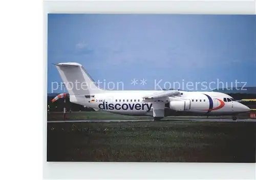 Flugzeuge Zivil Discovery Travel BAe 146 200 D AWUE c n E2050 Kat. Airplanes Avions