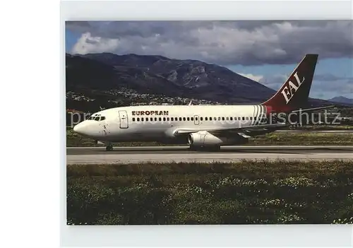 Flugzeuge Zivil European B 737 229 G CEAE Kat. Airplanes Avions