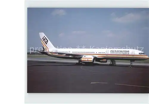 Flugzeuge Zivil Inter European Airways B 757 236 cn 25620 Kat. Airplanes Avions