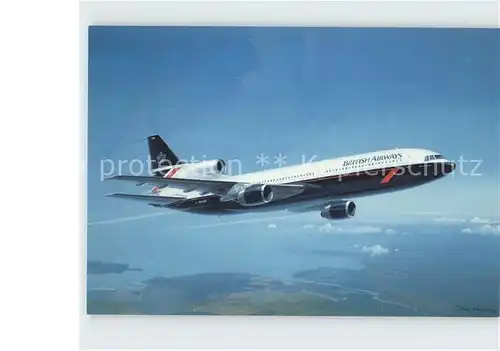 Flugzeuge Zivil British Airways Tri Star  Kat. Airplanes Avions