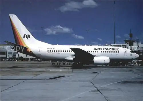 Flugzeuge zivil Air Pacific Boeing B 737 700 DQ FJF Kat. Airplanes Avions