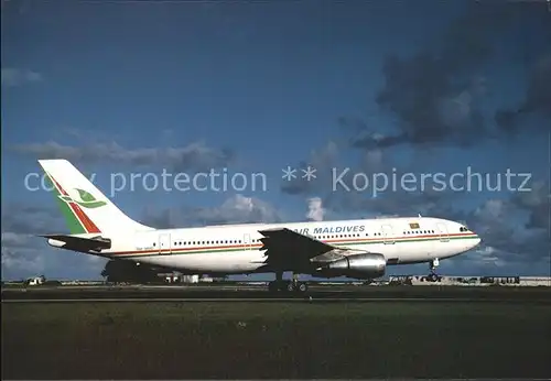 Flugzeuge zivil Air Maldives Airbus A 300.B4 (9M MHD) Kat. Airplanes Avions