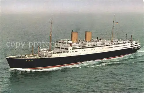 Dampfer Oceanliner MS Berlin 19100 BRT  Kat. Schiffe