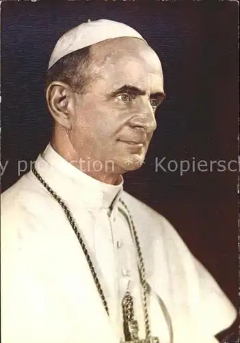 Papst Paul VI. Kat. Religion