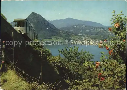 Zahnradbahn Funicolare Lugano Kat. Bergbahn