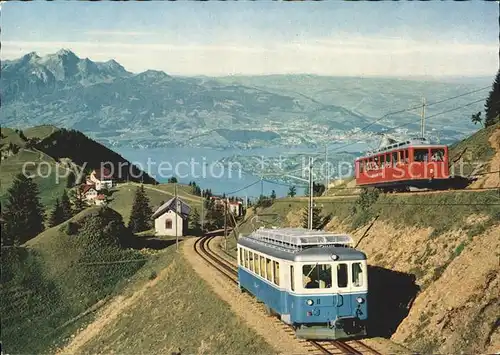 Zahnradbahn Arth Rigi Bahnen Rigi Staffel Luzern Pilatus  Kat. Bergbahn